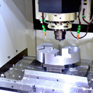 The application for the CNC vertical machining center.